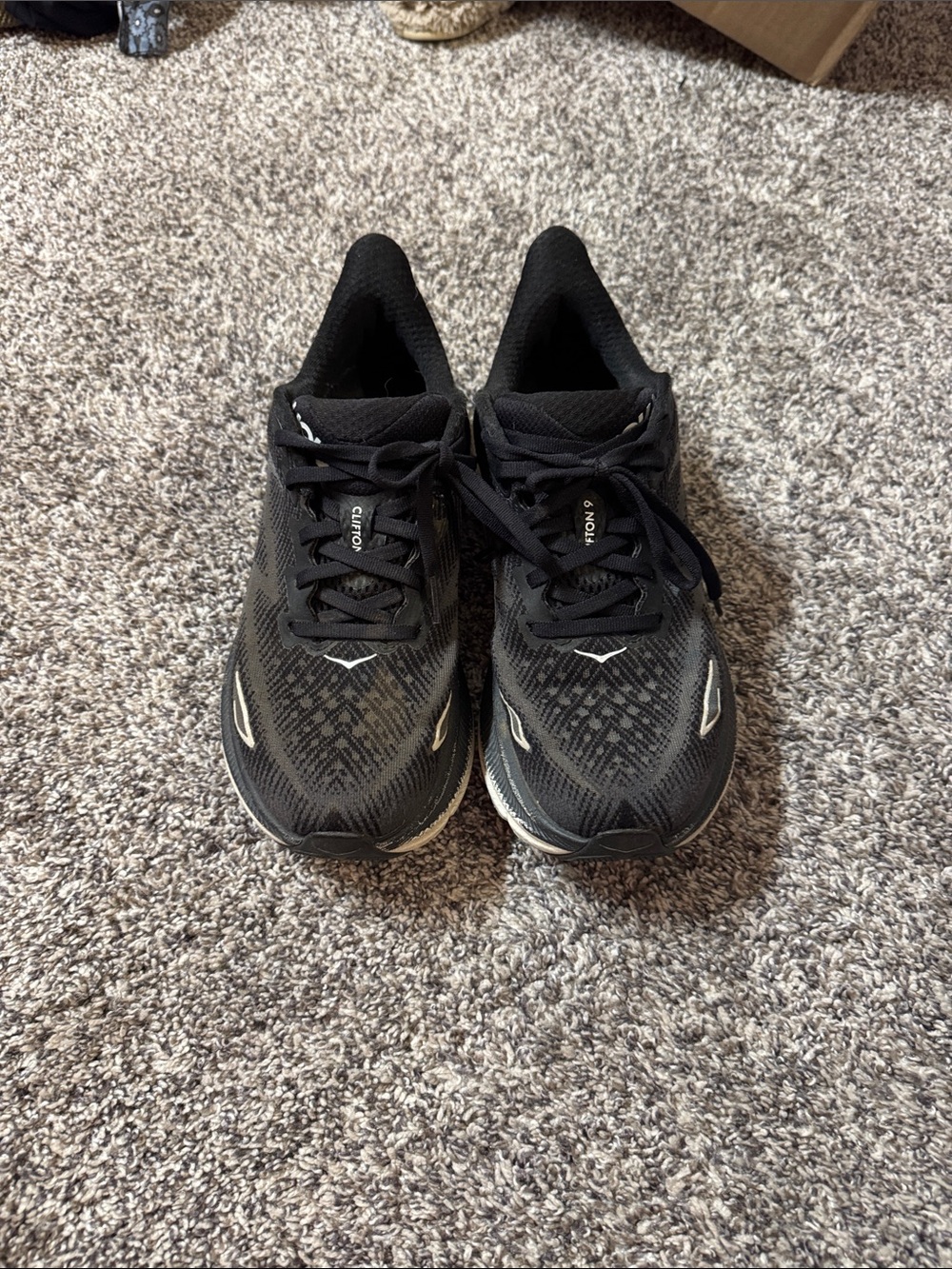 Hoka Women's Black Athletic Running Shoes